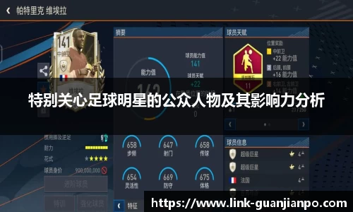 特别关心足球明星的公众人物及其影响力分析